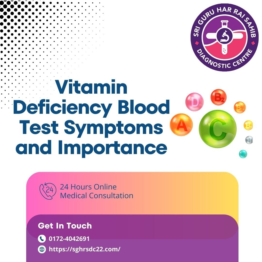 Vitamin Deficiency Blood Test
